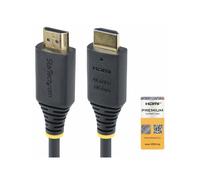 StarTech.com 4m (13ft) Premium Certified High Speed HDMI Cable, 4K60Hz - Premium High speed - câble HDMI avec Ethernet - HDMI mâle pour HDMI mâle - 4 m - noir - passif, support pour 4K60Hz