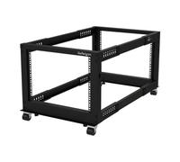 StarTech Rack serveur 4postrack8u réglable à cadre ouvert 8U - 4 m