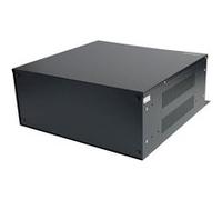 StarTech.com 4U Vertical Wall-Mount Server Rack Enclosure - 18.9in deep - 2 Post - 61lb - 19in Low Profile Steel Network Equipment Cabinet (RK419WALVO) - Rack - montable sur mur - noir - 4U - 19" G