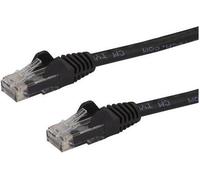 StarTech.com 50cm Cat6 Snagless Gigabit UTP Network Cable - Câble réseau Cat 6 RJ45 avec protection anti-pli - noir - Câble patch - RJ-45 (M)