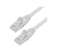 StarTech.com 50ft CAT6 Cable, 10 Gigabit Snagless RJ45 650MHz 100W PoE Cat 6 Patch Cord, 10GbE UTP CAT6 Network Cable, White CAT6 Ethernet Cable, Fluke Tested/Wiring is UL Certified/TIA -...