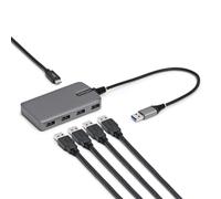 StarTech.com Hub USB 3.2 Gen 1 5G4AC-USB-A-HUB 4x USB-A + USB-C 5 Gbit/s Gris