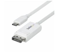 StarTech.com 6.6ft (2m) USB C to DisplayPort 1.2 Cable, Bidirectional - Câble DisplayPort - USB-C (M) pour DisplayPort (M) - Displayport 1.2/Thunderbolt - 1.9 m - actif, bi-directionnel, support pour