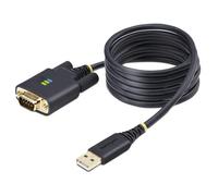 StarTech.com Câble adaptateur USB vers série 2 m – RS232, rétention COM, USB-A vers DB9 vissable
