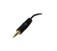 StarTech.com 6 ft. (1.8 m) 3.5mm Audio Cable - 3.5mm Audio Cable - Gold Plated Connectors - Male/Male - Aux Cable (MU6MM) - Câble audio - mini-phone stereo 3.5 mm mâle pour mini-phone stereo 3.5 mm mâ