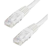 StarTech. COM 6 ft White Molded Category 6 Patch Cable - ETL Verified 1.83 m Blanc - Câble de réseau (1,83 m, Blanc, 10 mm, 199 mm, 211 mm, RJ45 Male, RJ45 Male)