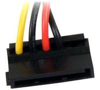StarTech.com 6in 4 Pin LP4 to Right Angle SATA Power Cable Adapter - LP4 to SATA - 6in LP4 to SATA Cable - 4 pin to SATA - Adaptateur secteur - alimentation SATA (M) pour alimentation interne 4 plots 
