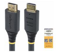 StarTech.com 7m (22.9ft) Premium Certified High Speed HDMI Cable, 4K60Hz - Premium High speed - câble HDMI avec Ethernet - HDMI mâle pour HDMI mâle - 7 m - noir - passif, support pour 4K60Hz