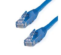 StarTech.com Câble réseau Cat6 Gigabit UTP sans crochet de 7m - Cordon Ethernet RJ45 anti-accroc - M/M - Noir
