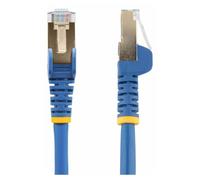 StarTech.com 7m CAT6A Ethernet Cable, 10 Gigabit Shielded Snagless RJ45 100W PoE Patch Cord, CAT 6A 10GbE STP Network Cable w/Strain Relief, Blue, UL Certified Wiring/TIA - Category 6A - 26AWG (6ASPAT