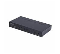 StarTech Commutateur KVM DisplayPort 8 ports - DP 1.2 - Kit de montage rack 1U - Bouton-poussoir