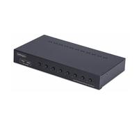 StarTech.com 8-Port DisplayPort KVM Switch w/1U Rack Mount Kit, 4K 60Hz - Commutateur KVM - 8 x KVM port(s) - 1 utilisateur local - de bureau - Conformité TAA