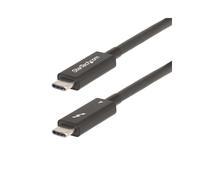 StarTech Câble Thunderbolt 4 actif A40G2MB-TB4-CABLE 2m 40 Gbit/s 100W PD 4K/8K Noir