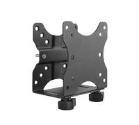 StarTech.com ACCSMNT Support VESA 75/100 pour Client Léger (max 5kg) - Montage Bureau/Écran, Largeur ajustable 17-70mm, Acier/Plastique Noir