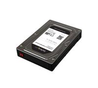 StarTech.com Adaptateur 2.5" SATA vers 3.5" Aluminium - Support HDD/SSD jusqu'à 12.5mm - SATA I/II/III 6Gbit/s - 25SAT35HDD