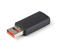 StarTech.com Adaptateur Chargeur USB Sécurisé - Data Blocker - Charge Only USB-A Mâle vers Femelle - Protection Chargeur No-Data pour SmartPhone/Tablette - Adaptateur Blocage Transfert Données USB