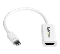 StarTech.com Adaptateur / Convertisseur actif Mini DisplayPort 1.2 vers HDMI 4K pour MacBook Pro / MacBook Air Mini DP - M/F - Blanc - Adaptateur vidéo - Mini DisplayPort mâle pour HDMI femelle - 15 c