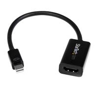 StarTech.com Adaptateur actif Mini DisplayPort 1.2 vers HDMI 4K pour Utrabook / PC portable compatible Mini DP - M/F - Noir