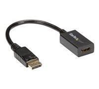 StarTech.com Adaptateur DisplayPort vers HDMI - Convertisseur Vidéo DP 1.2 vers HDMI 1080p - Câble DP vers HDMI pour Moniteur/Écran - Câble Passif DP à HDMI - Connecteur DP à Verrouillage