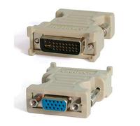 StarTech. com - Adaptateur Convertisseur DVI-I vers VGA - DVI-I mâle/DB15 Femelle - Blanc - 1 x HD-15 Femelle - 1 x DVI-I mâle vidéo
