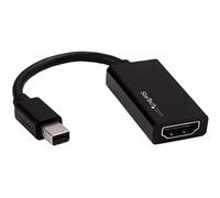 StarTech.com Adaptateur Mini DisplayPort vers HDMI - Convertisseur Vidéo Actif mDP 1.4 à HDMI 2.0 - 4K60Hz - Mini DP ou Thunderbolt 1/2 Mac/PC vers Moniteur/TV HDMI - Câble mDP vers HDMI