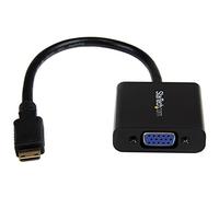 StarTech.com Adaptateur convertisseur Mini HDMI vers VGA pour caméra numérique à images fixes ou vidéo - 1920 x 1080