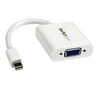 StarTech.com Adaptateur / Convertisseur vidéo Mini DisplayPort vers VGA - M/F - 1920x1200 - Blanc