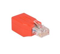 StarTech.com Adaptateur Crossover Gigabit Ethernet Cat 6 RJ-45 Mâle vers RJ-45 Femelle, PVC Rouge, Conforme RoHS/CE/REACH, 45x15x15mm