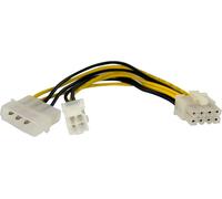 Startech.Com Adaptateur D¿Alimentation Eps 8 Broches Vers P4 Et Lp4 De 15 Cm - F/M (Eps48Adap)[Z5126]