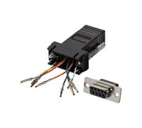 StarTech.com Adaptateur DB9 Femelle vers RJ45 Femelle - GC98FF - Adaptateur Modulaire RS232/422/485 - Connecteurs DB-9/RJ-45 - Noir - RoHS, CE, REACH