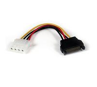 StarTech.com Adaptateur de câble d'alimentation SATA 15 cm vers LP4 - F/M