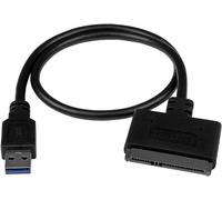 StarTech.com Adaptateur de Disque Dur USB 3.1 à 2,5"" SATA - USB 3.1 Gen 2 10Gbps avec Convertisseur de Stockage Externe HDD/SSD UASP (USB312SAT3CB)