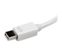 StarTech.com Adaptateur de voyage Mini DisplayPort vers DVI / VGA / HDMI pour MacBook - Convertisseur vidéo 3-en-1 - Blanc - Convertisseur vidéo - DisplayPort - DVI, HDMI, VGA - blanc - pour Apple Mac