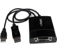 Startech.Com Adaptateur Displayport Vers Dvi - Dual Link - Adaptateur Displayport (Dp) Vers Dvi (Dvi-D) Actif Pour Votre Moniteur/Écran D'Ordinateur - Alimentation Usb - 2560 X 1600 (Dp2Dvid[Z726]