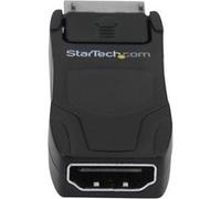 StarTech.com Adaptateur Displayport vers HDMI - 4K30 - DPCP & HDCP - DisplayPort 1.2 vers HDMI 1.4 - Adaptateur Apple HDMI (DP2HD4KADAP) - Adaptateur vidéo - DisplayPort mâle pour HDMI femelle - noir