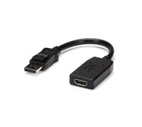 StarTech.com Adaptateur DisplayPort vers HDMI - Convertisseur Vidéo 1080p - Certifié VESA - Câble Adaptateur DP à HDMI pour Moniteur/Écran/Projecteur - Passif - Connecteur DP à Verrouillage