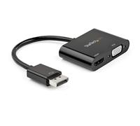 StarTech Adaptateur DisplayPort DP2VGAHD20 - DP1.2 HBR2 Multiport actif HDMI 2.0 4K 60Hz VGA
