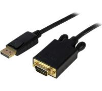 Startech.Com Adaptateur Displayport Vers Vga - Câble Display Port Mâle Vga Mâle 1920X1200 - Noir 4,5M (Dp2Vgamm15B)[Z728]