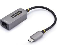 StarTech.com Adaptateur Ethernet USB C 2.5GbE, Adaptateur réseau USB-C vers Lan-RJ45, NBASE-T USB 3.1 Type-C 2.5 Multi Speed NIC, Compatible Thunderbolt, Windows & Mac