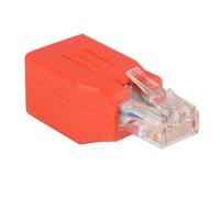 StarTech Adaptateur Gigabit Ethernet Cat6 Crossover RJ45 Mâle vers RJ45 Femelle Rouge