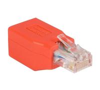 StarTech.com Adaptateur Gigabit Ethernet Cat 6 vers la répartition - Adaptateur de câble inverseur - RJ-45 (M) pour RJ-45 (F) - CAT 6 - rouge