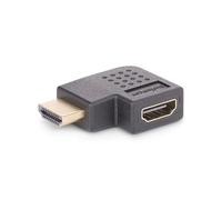 StarTech.com Right Angle HDMI 2.0 Adapter, 90-Degree HDMI Port Saver, M/F - adaptateur HDMI
