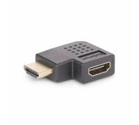 StarTech.com Adaptateur HDMI 2.0 à Angle Droit, Mâle vers Femelle, Économiseur de Port HDMI Horizontal à 90 Degrés, 4K 60Hz, Extension Coudé pour HDMI à Haut Débit, Raccord HDMI 2.0 en Angle Horizonta