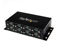 StarTech. com Adaptateur hub - Concentrateur (DE Série, Noir, Acier, 0 - 55 °C, -20 - 85 °C, 5 - 95%)