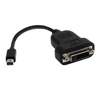 StarTech.com Adaptateur Mini DisplayPort vers DVI - Convertisseur Actif Mini DisplayPort vers DVI-D - Vidéo 1080p - Câble mDP ou Thunderbolt 1/2 Mac/PC vers DVI, mDP vers DVI Single-Link (MDP2DVIS)