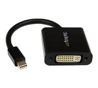 StarTech.com Adaptateur Mini DisplayPort vers DVI - Convertisseur Mini DP à DVI-D - Vidéo 1080p - mDP ou TB 1/2 Mac/PC vers Moniteur DVI - Câble Compact mDP 1.2 vers DVI Single-Link (MDP2DVI3)