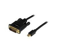 StarTech.com Adaptateur Mini DisplayPort vers DVI-D M/M 0.9m, 1920x1200, 1080p, DP 1.2, Chipset NXP-3361, Noir, RoHS, CE, FCC, REACH