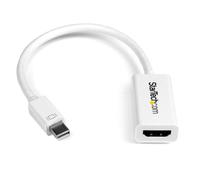 StarTech.com Adaptateur Mini DisplayPort vers HDMI - Convertisseur Vidéo Actif mDP à HDMI - 4K30Hz - Mini DP ou TB 1/2 Mac/PC vers Moniteur/Écran HDMI