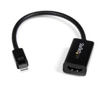 StarTech.com Adaptateur mini DisplayPort vers HDMI - Dongle Convertisseur Adaptateur d'Écran mDP 1.2 vers HDMI - pour Ultrabook/Ordinateur Portable 4K à 30 Hz - Noir
