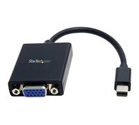 StarTech Adaptateur vidéo Mini DisplayPort vers VGA MDP2VGA 1080p Compatible Thunderbolt Noir